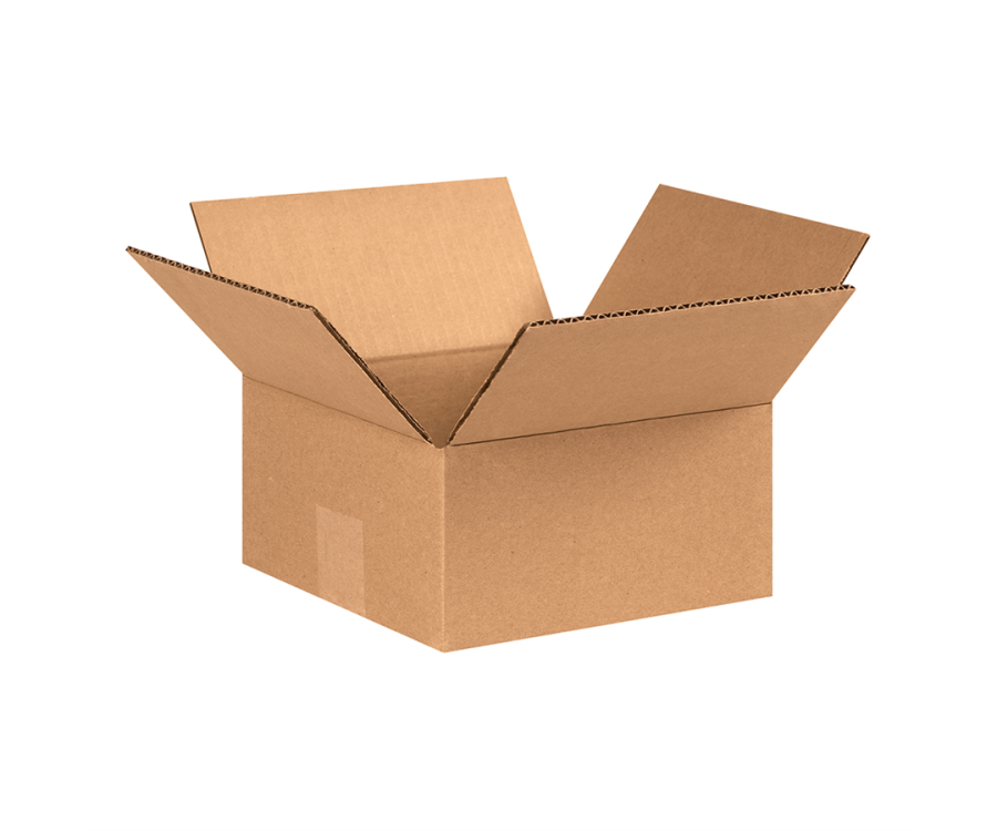 thumbnail image 2 of ShippingSuppliesByMail Kraft Corrugated Boxes 8x8x10 – ECT-32, 25/Case, Made In USA 2 of 5